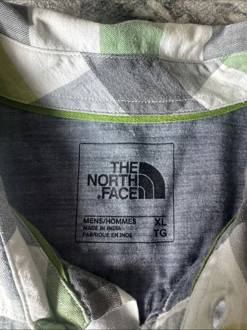 Men's The North Face Short-Sleeve Plaid Button-Up Shirt